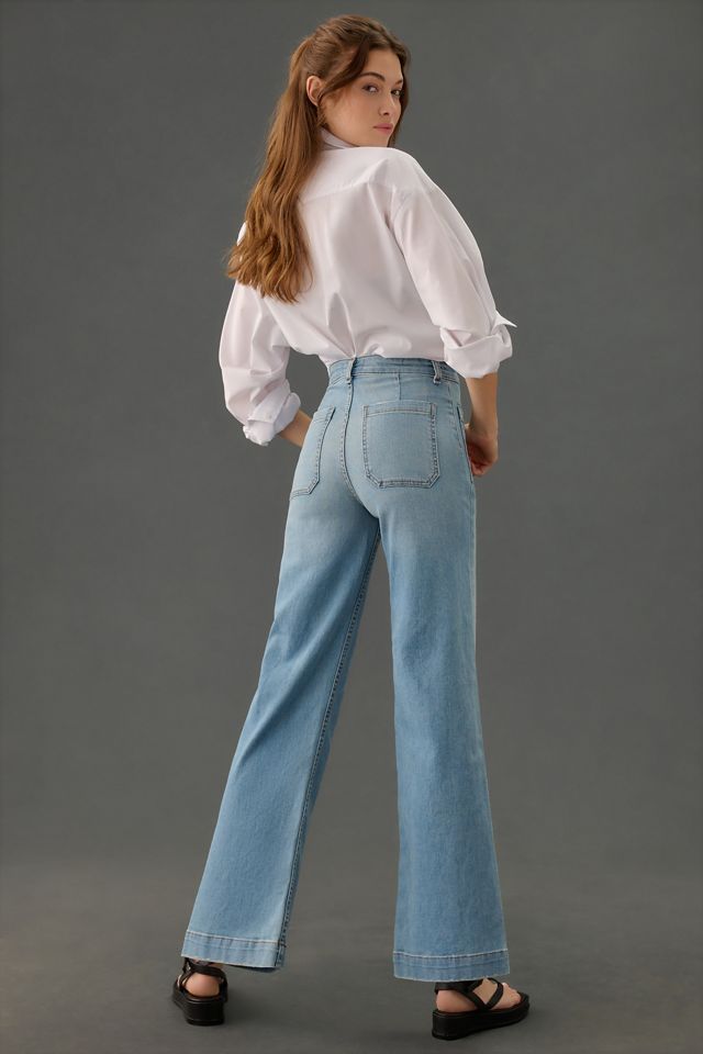 ASKK NY Sailor High-Rise Crop Wide-Leg Jeans #2