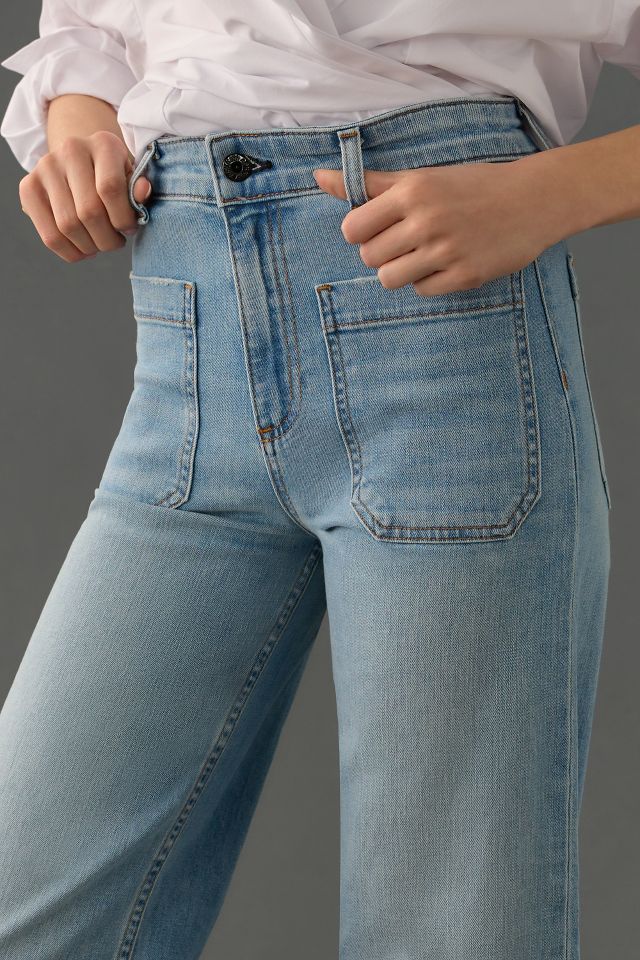 ASKK NY Sailor High-Rise Crop Wide-Leg Jeans #4