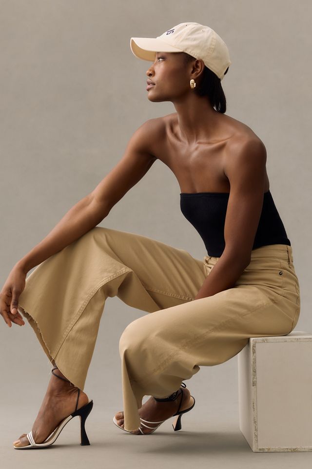 ASKK NY High-Rise Crop Wide-Leg Jeans #3