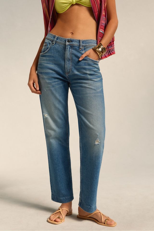 ASKK NY Beau Mid-Rise Relaxed Straight-Leg Jeans #1