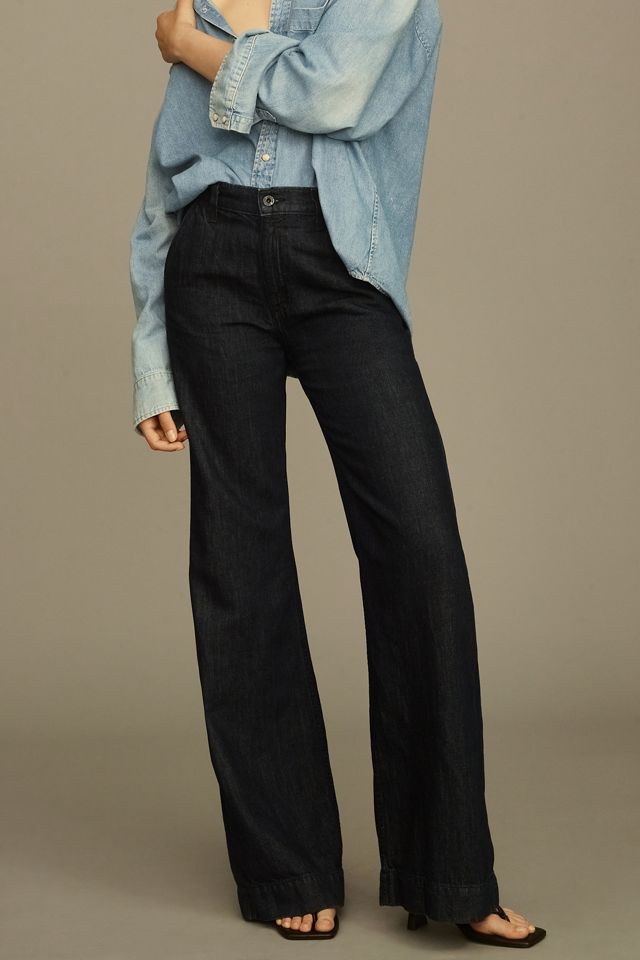 ASKK NY High-Rise Wide-Leg Trouser Jeans #1