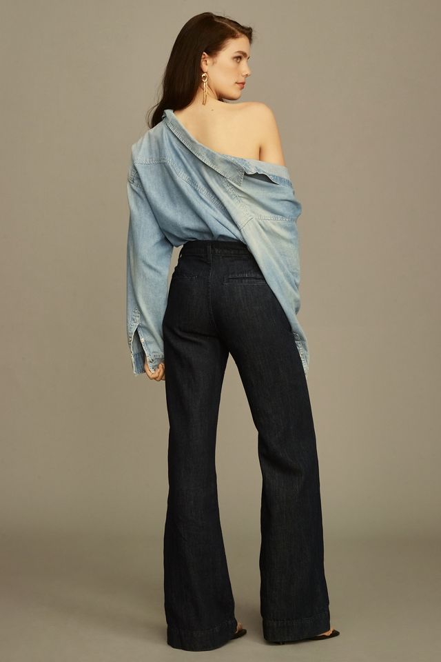 ASKK NY High-Rise Wide-Leg Trouser Jeans #3