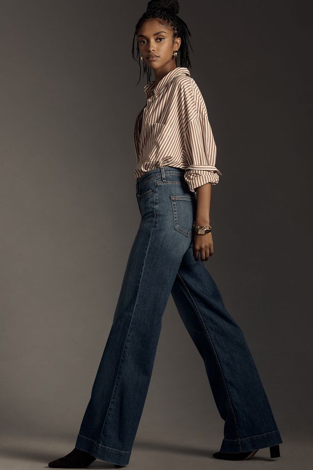 ASKK NY Juniper High-Rise Wide-Leg Jeans | Anthropologie