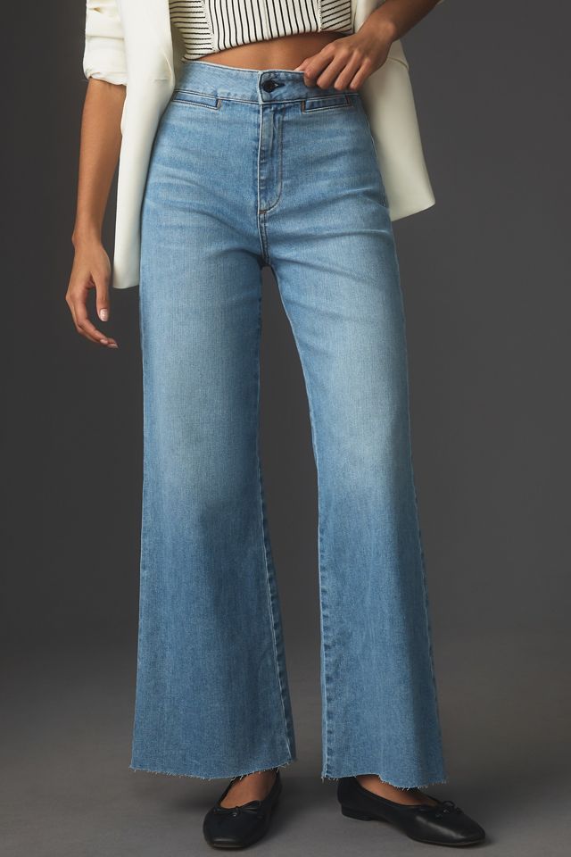 ASKK NY Brighton High-Rise Wide-Leg Jeans #1