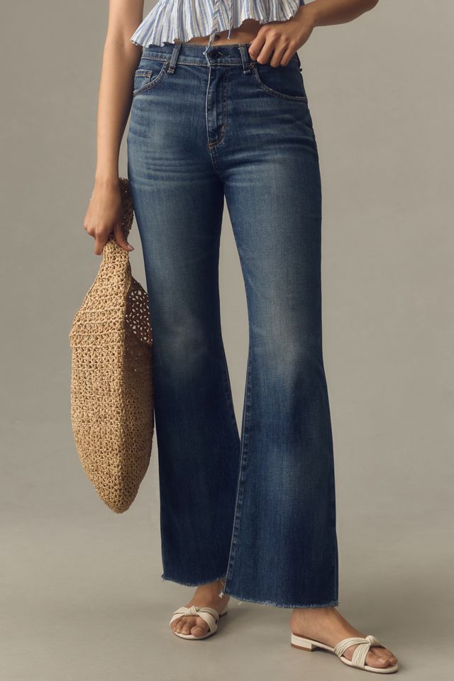 【AAKE】ASKEW FLARE DENIM ASKK NY Wooster High-Rise Flare Jeans | Anthropologie
