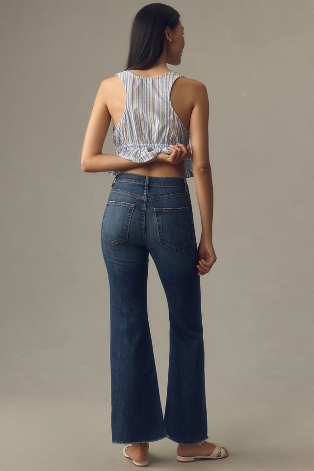 ASKK NY Geek High-Rise Crop Flare Jeans #2