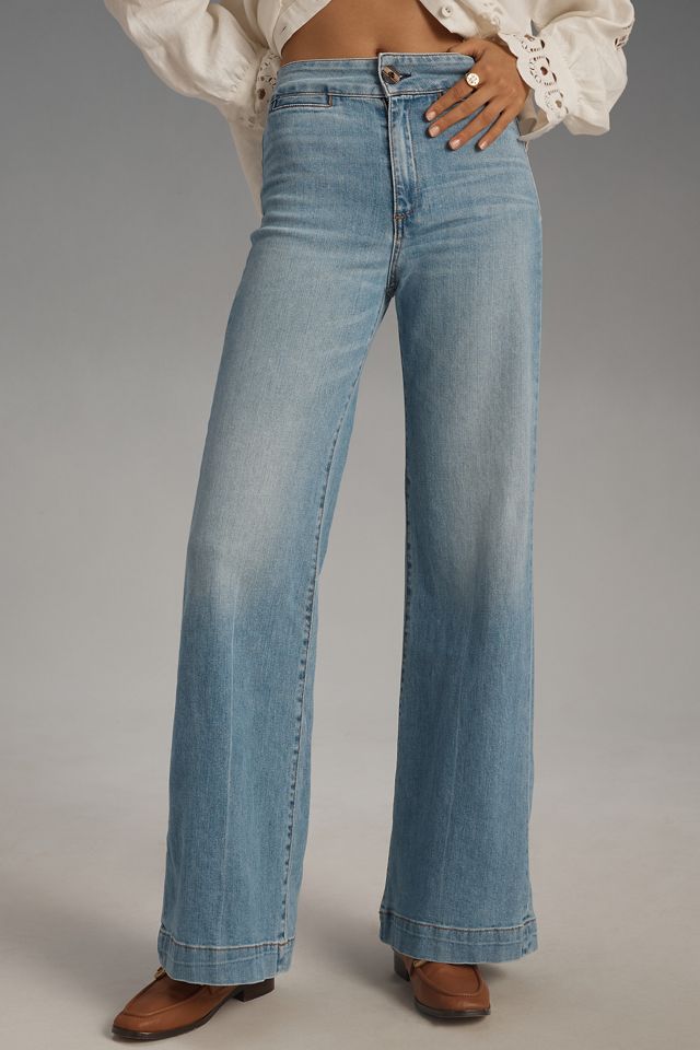 ASKK NY Brighton High-Rise Wide-Leg Jeans #1