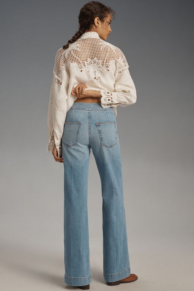 ASKK NY Brighton High-Rise Wide-Leg Jeans #2
