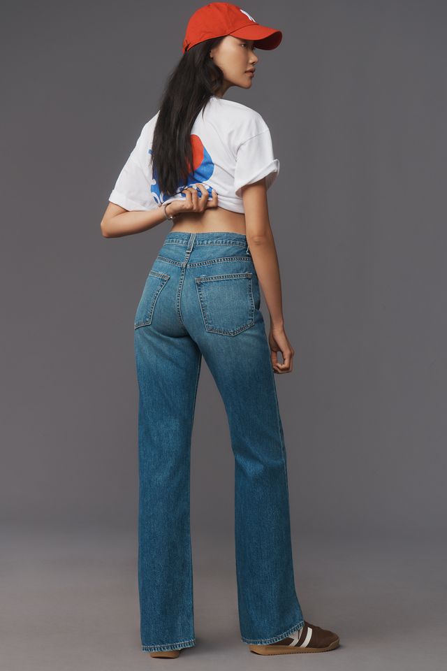 ASKK NY High-Rise Straight-Leg Jeans | Anthropologie