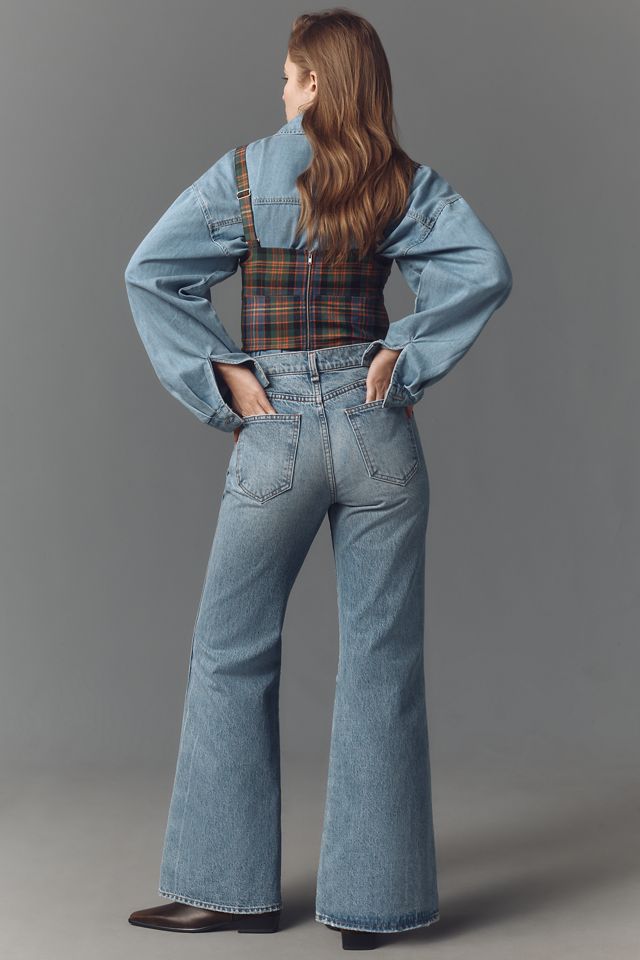 ASKK NY Gigolo High-Rise Crop Flare Jeans #2