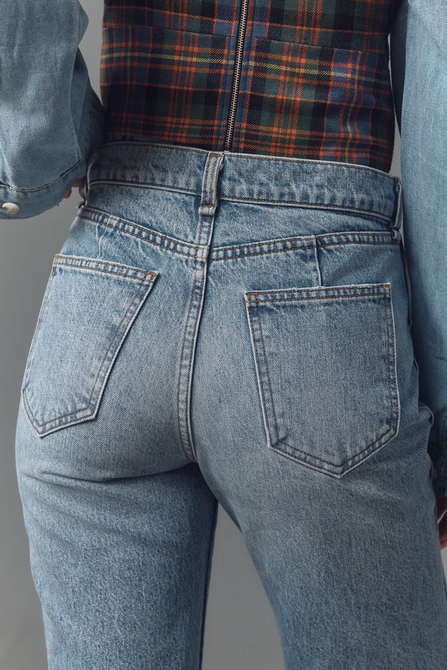 ASKK NY Gigolo High-Rise Crop Flare Jeans #3