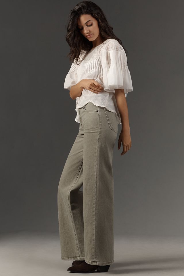 ASKK NY Slim High-Rise Wide-Leg Jeans #3