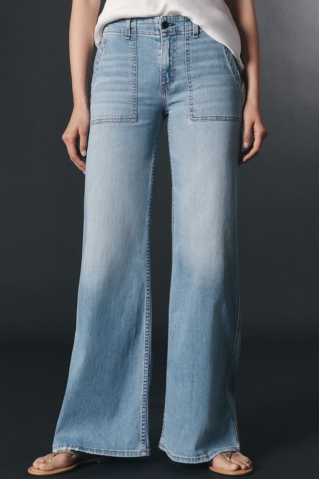ASKK NY Boma Mid-Rise Wide-Leg Jeans #1