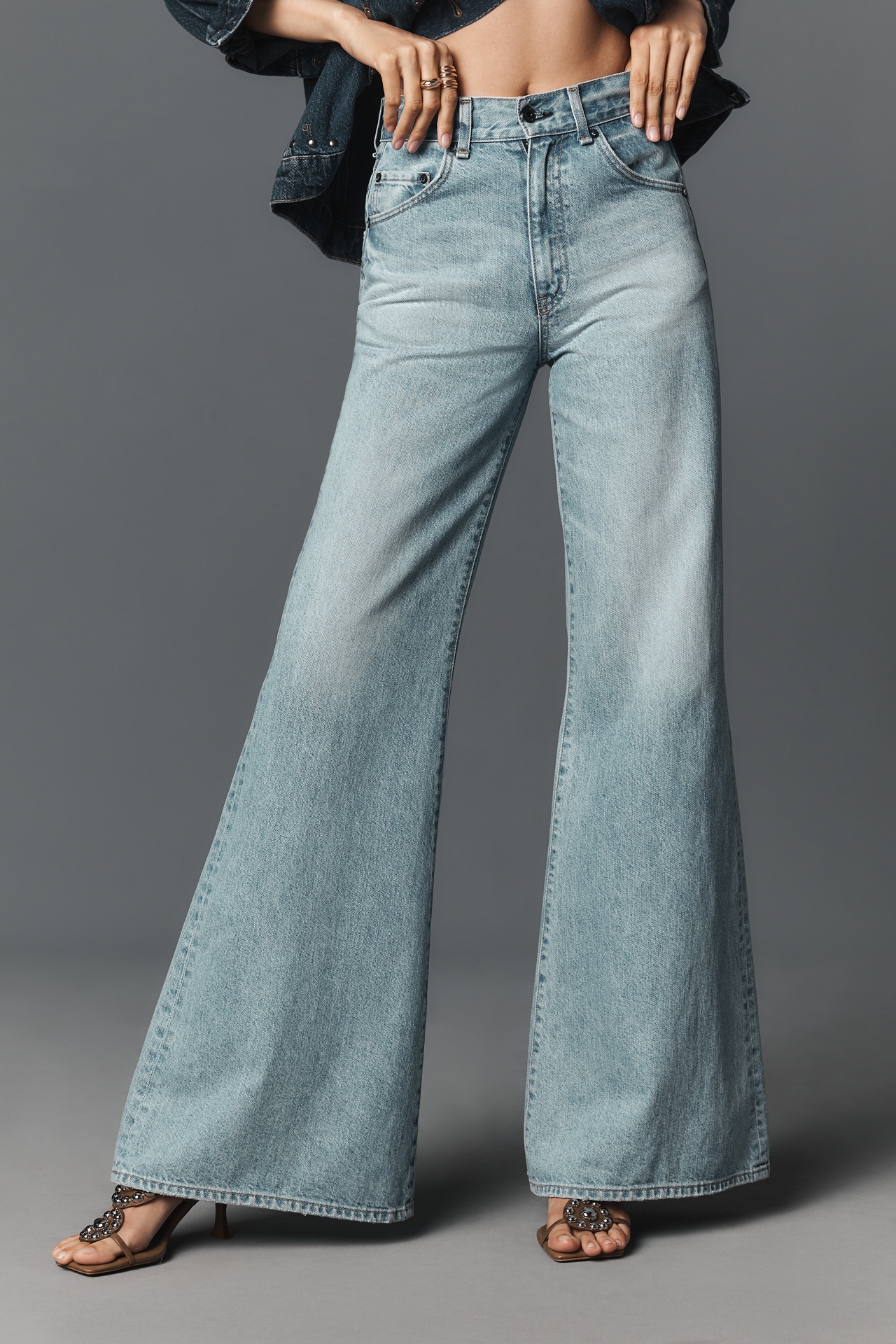 ASKK NY Vandam High-Rise Bootcut Jeans