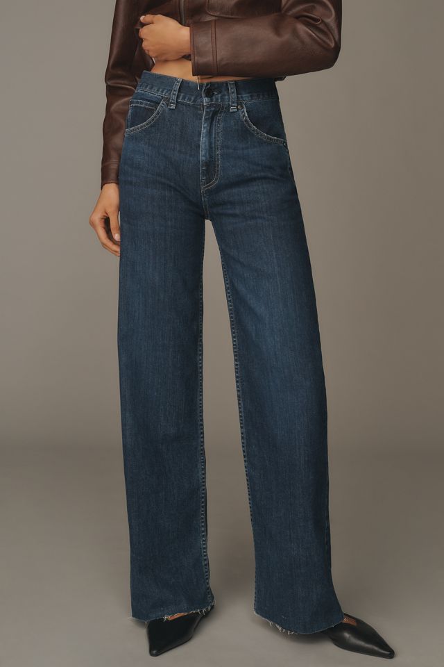 ASKK NY Ludlow High-Rise Wide-Leg Jeans #1