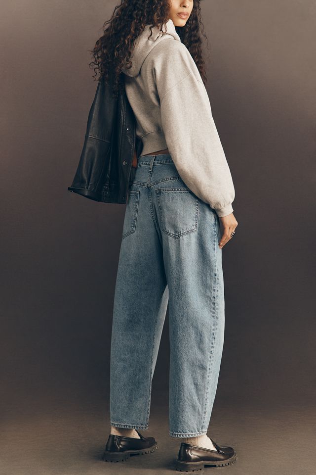 ASKK NY Lenox High-Rise Tapered Jeans | Anthropologie