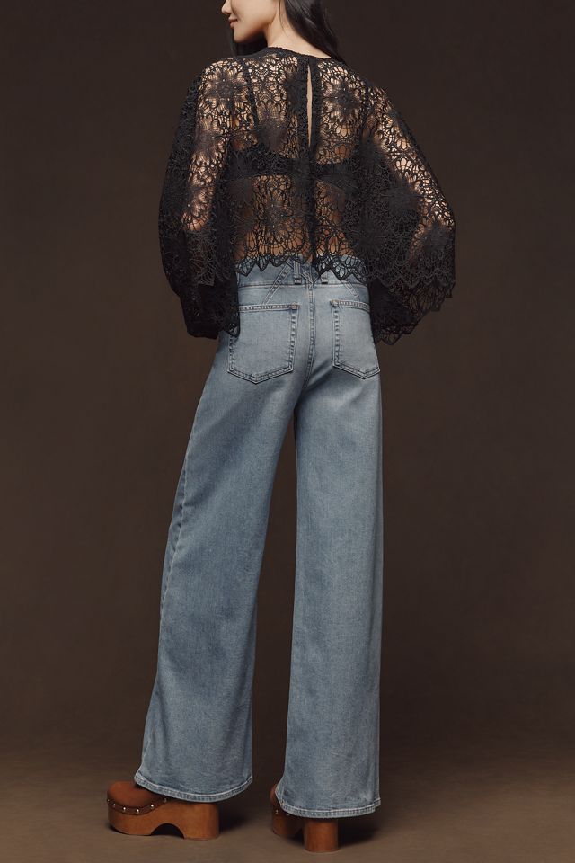 ASKK NY Axle High-Rise Wide Leg Jeans | Anthropologie