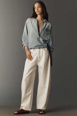 ASKK NY Catamaran High-Rise Taper Jeans | Anthropologie
