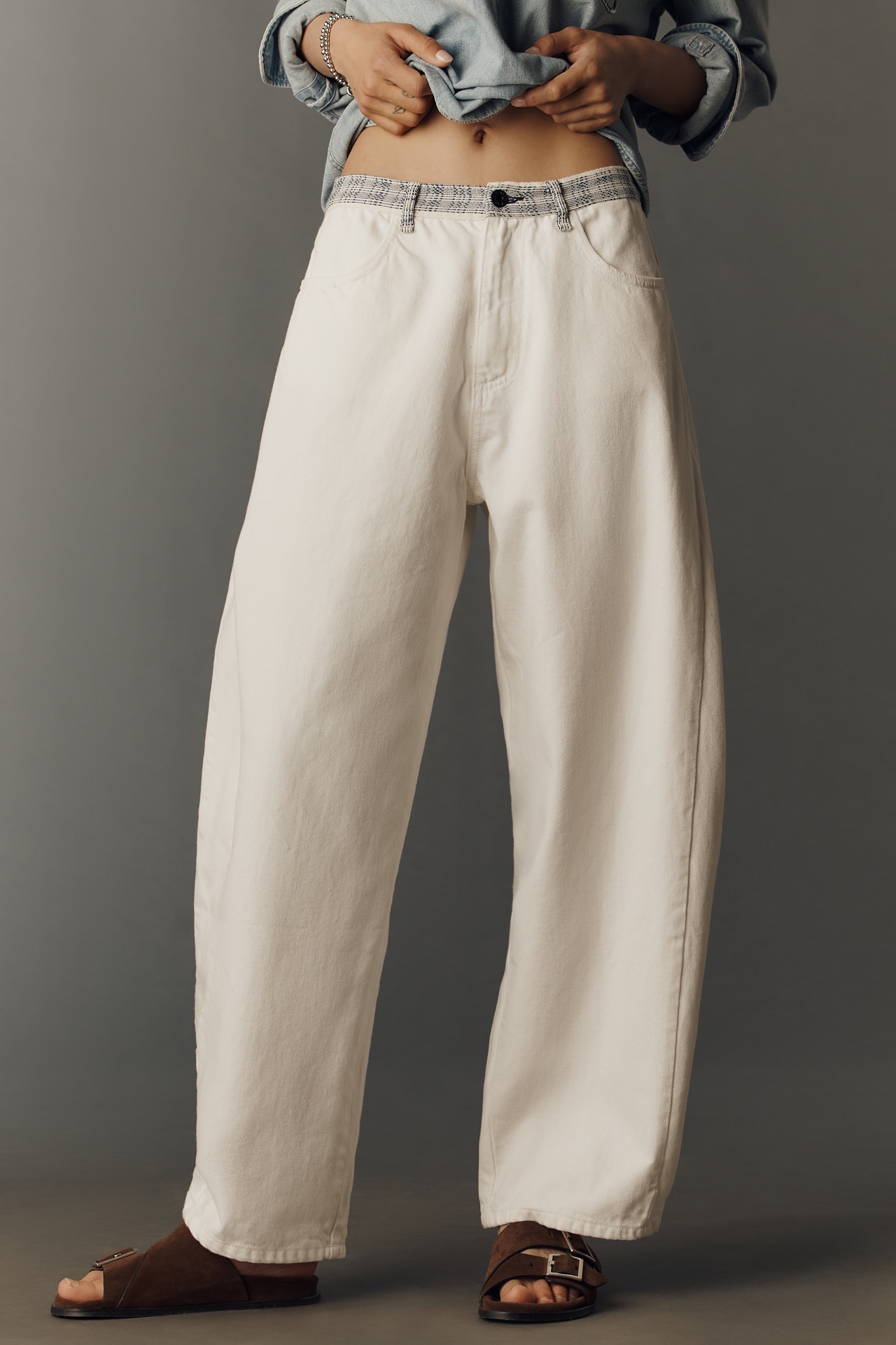 ASKK NY Catamaran High-Rise Taper Jeans