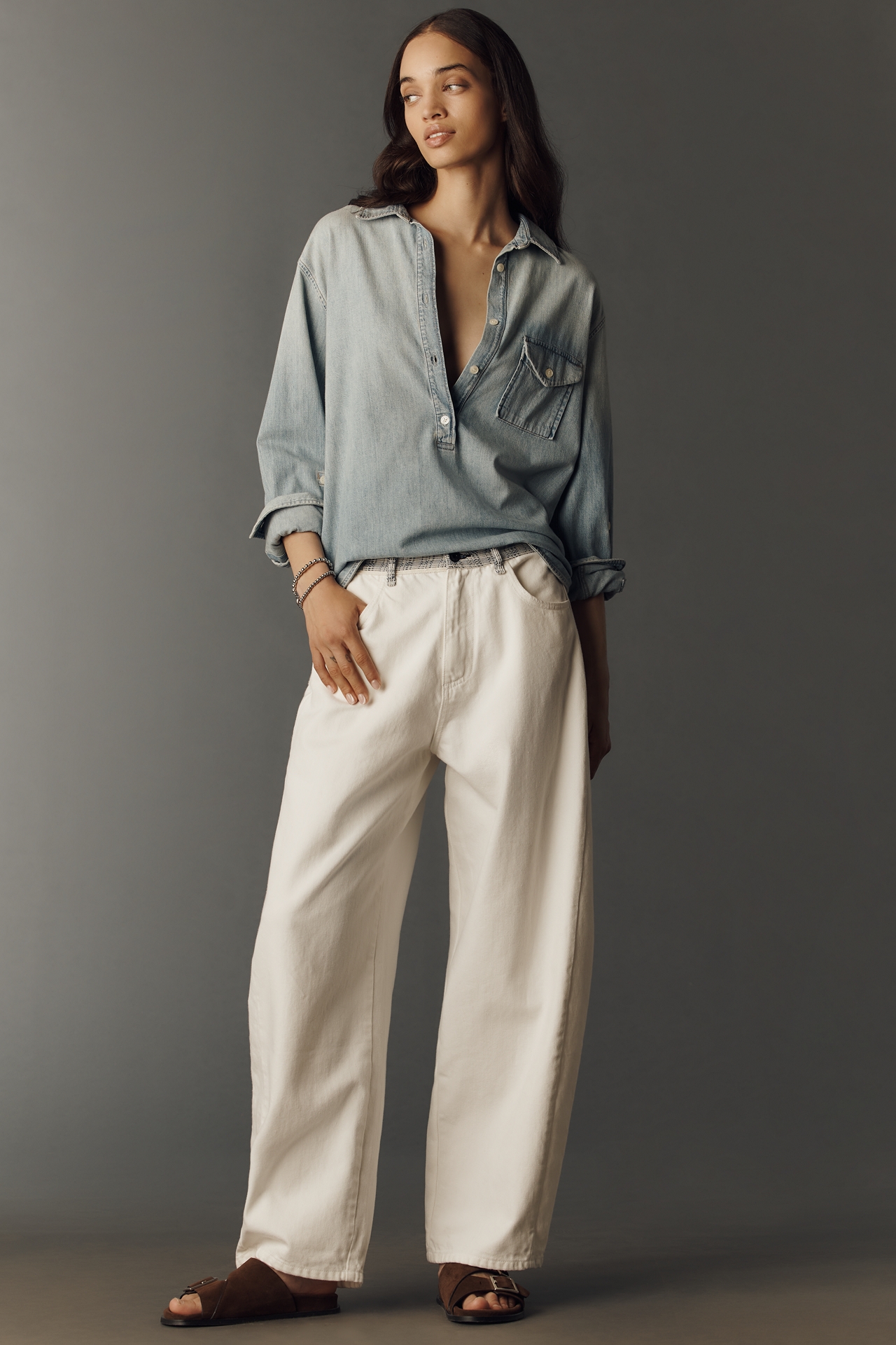 ASKK NY Catamaran High-Rise Taper Jeans