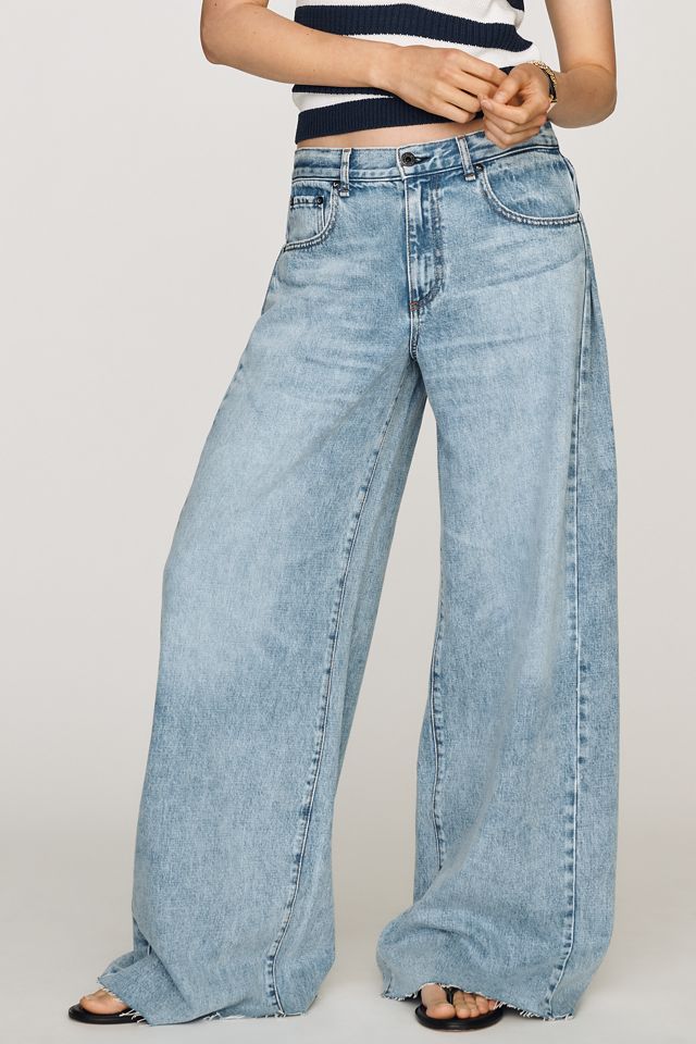 ASKK NY Sloop Mid-Rise Wide-Leg Jeans #1