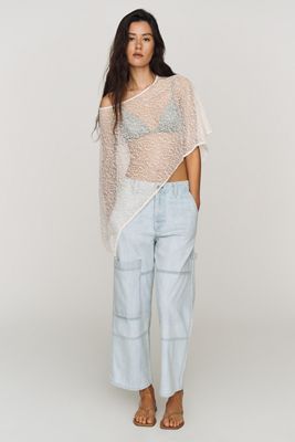 ASKK NY High-Rise Cropped Carpenter Jeans