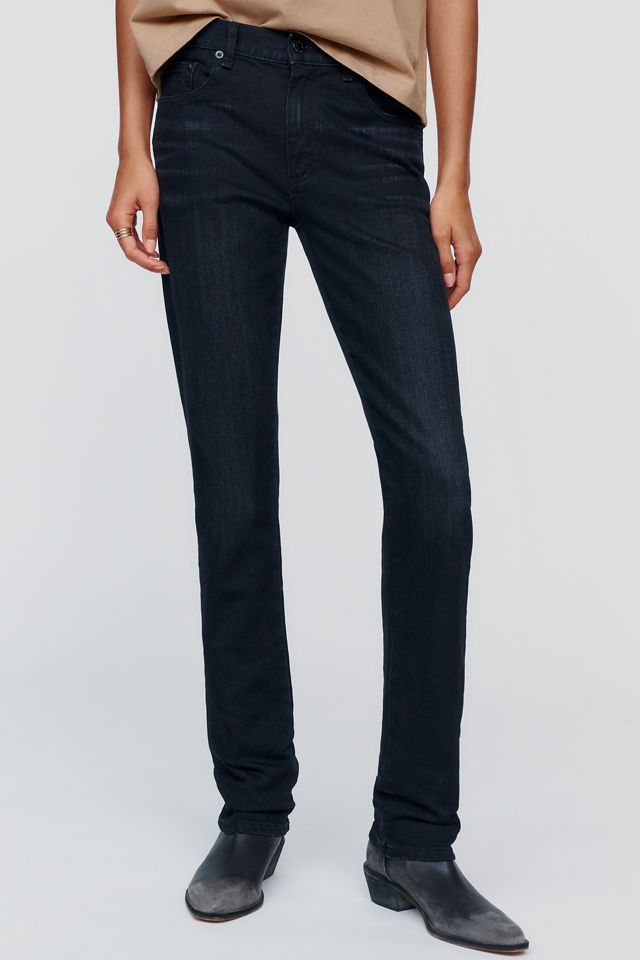 ASKK NY Low-Rise Slim Straight-Leg Jeans #1