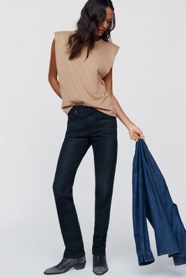 ASKK NY Low-Rise Slim Straight-Leg Jeans