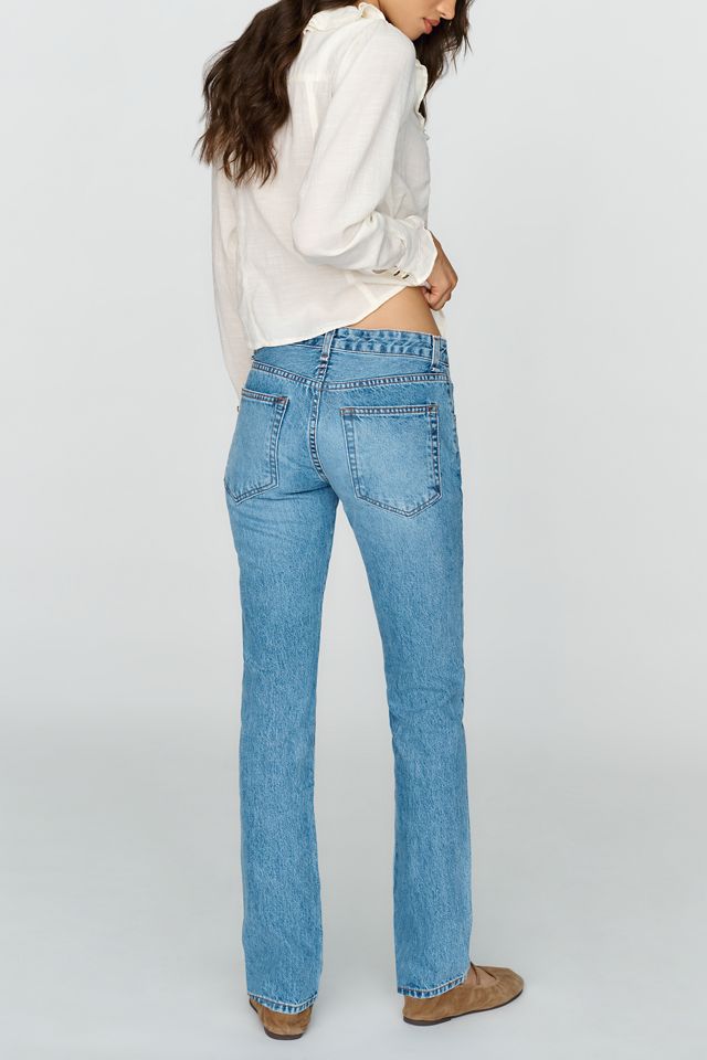 ASKK NY Low-Rise Slim Straight-Leg Jeans  #3