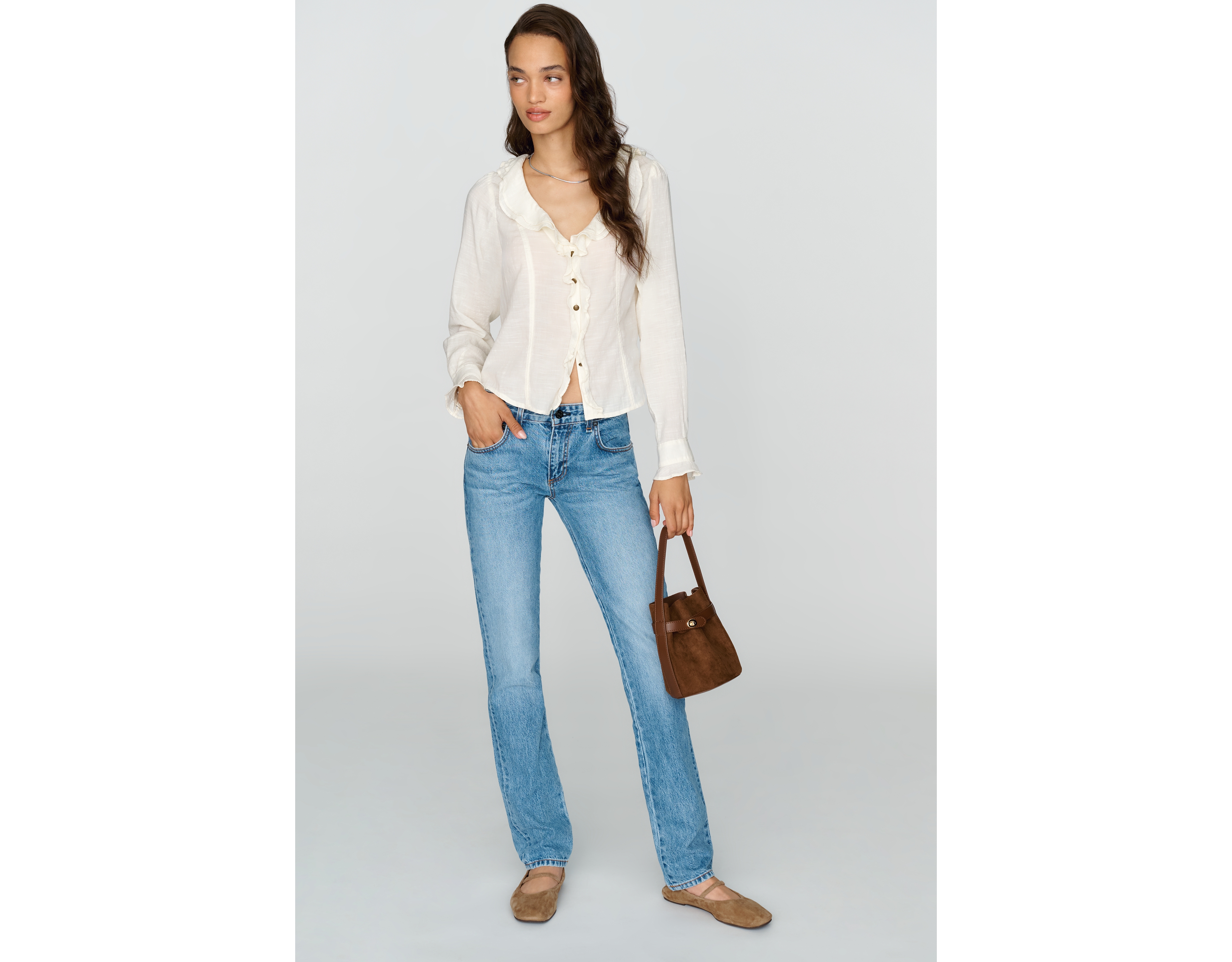 ASKK NY Low-Rise Slim Straight-Leg Jeans