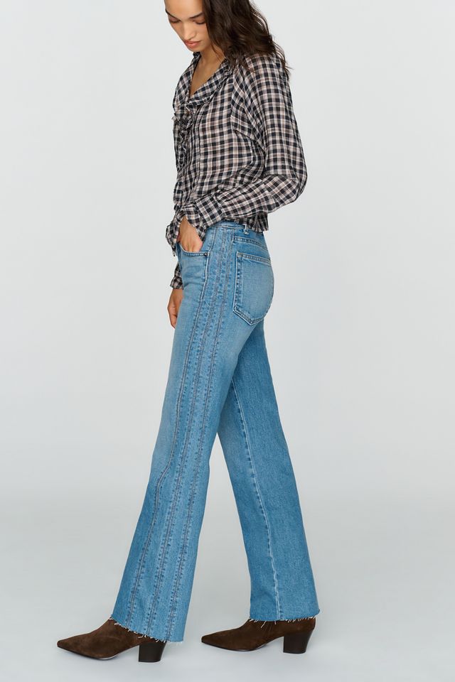 ASKK NY Edge Mid-Rise Straight-Leg Jeans #1
