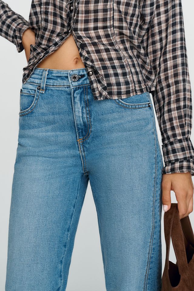 ASKK NY Edge Mid-Rise Straight-Leg Jeans #2