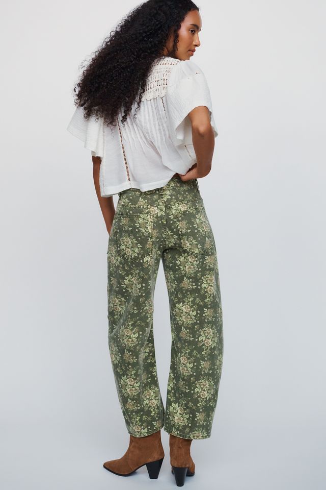 ASKK NY Twisted High-Rise Barrel-Leg Jeans #4