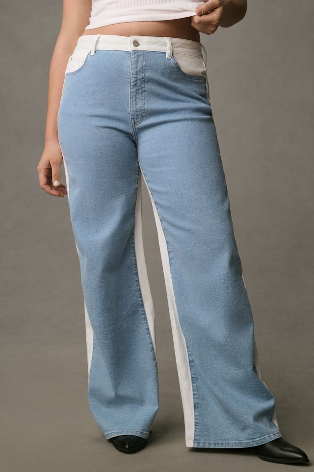 Warp + Weft Plus NCE Two-Tone Jeans #2