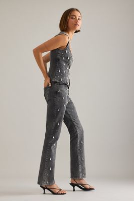 Jean à perles By Anthropologie