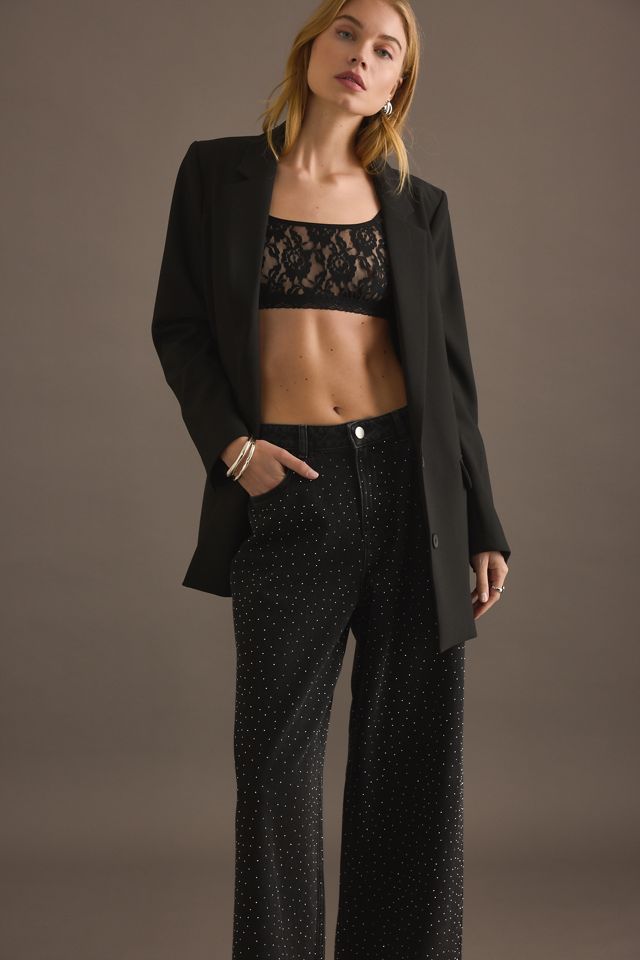 Jeans Acampanados Brillantes By Anthropologie #3