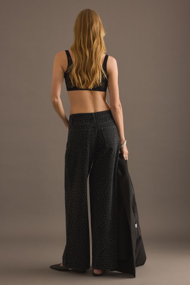 Jeans Acampanados Brillantes By Anthropologie #5