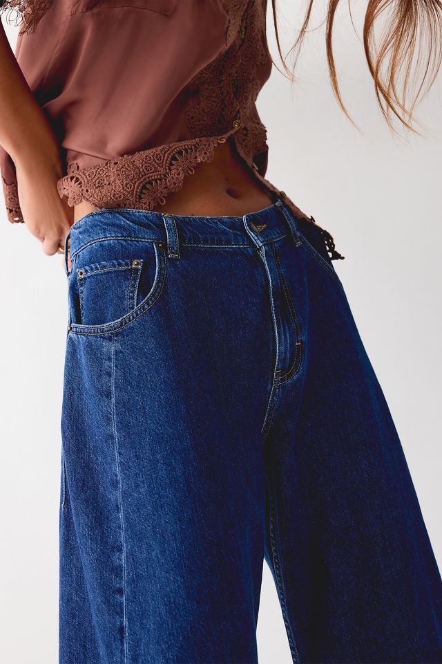 The Mollie Low-Rise Barrel Jeans #2