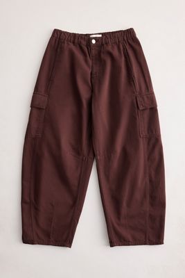 By Anthropologie Frankie Barrel Leg Cargo Trousers