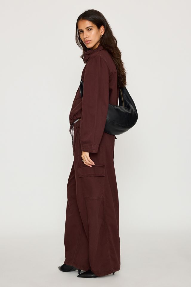 By Anthropologie Frankie Barrel Leg Cargo Trousers #3