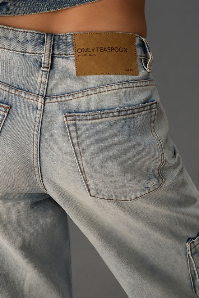 One Teaspoon Cargo Jackson Wide-Leg Jeans #3