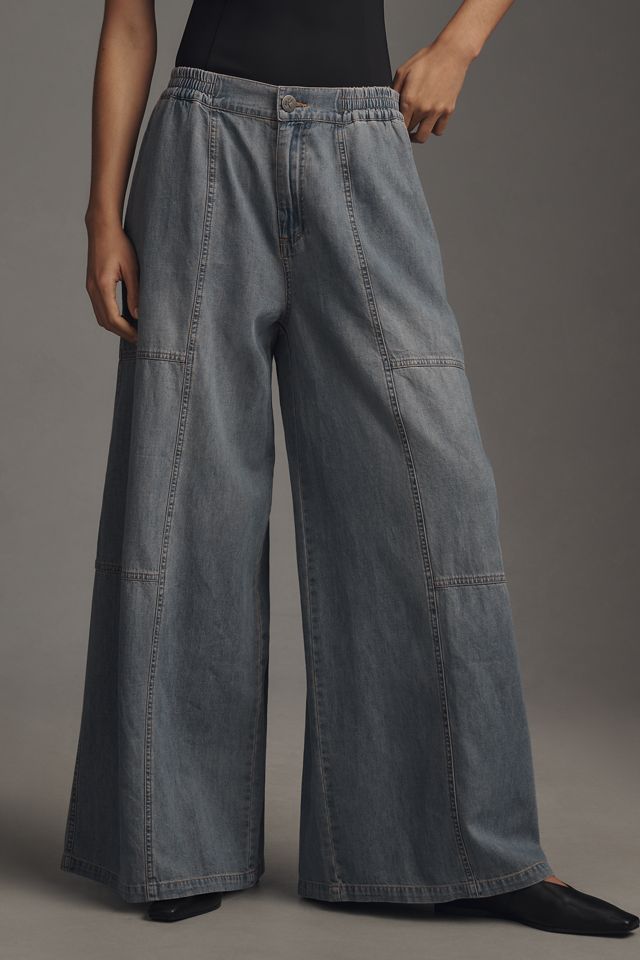 One Teaspoon Palazzo High-Rise Wide-Leg Jeans #1