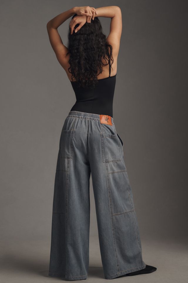 One Teaspoon Palazzo High-Rise Wide-Leg Jeans #3