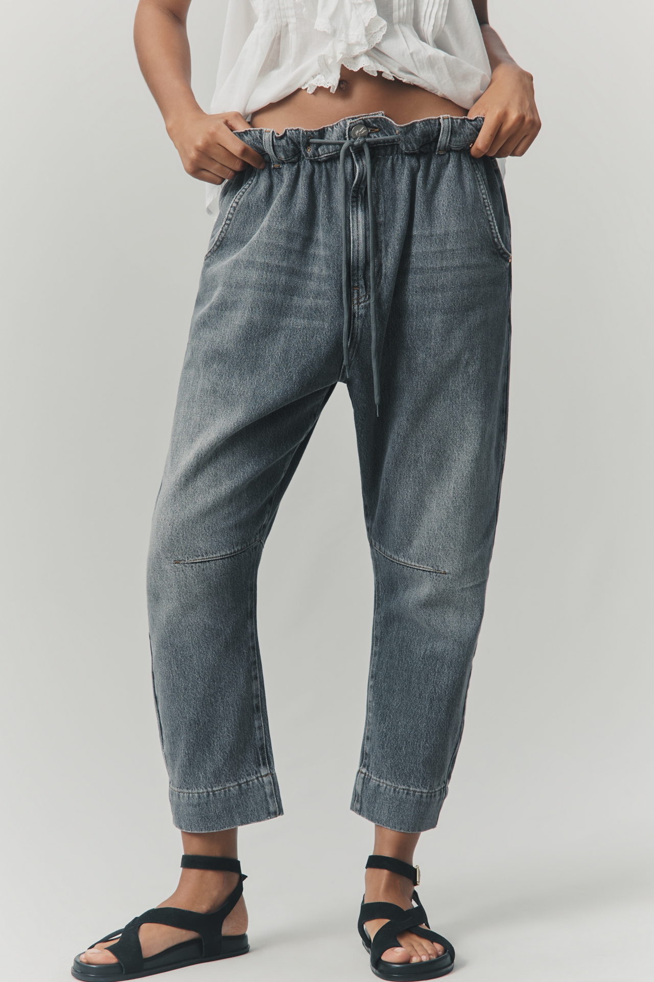 One Teaspoon Outcasts Low-Rise Relaxed Jeans