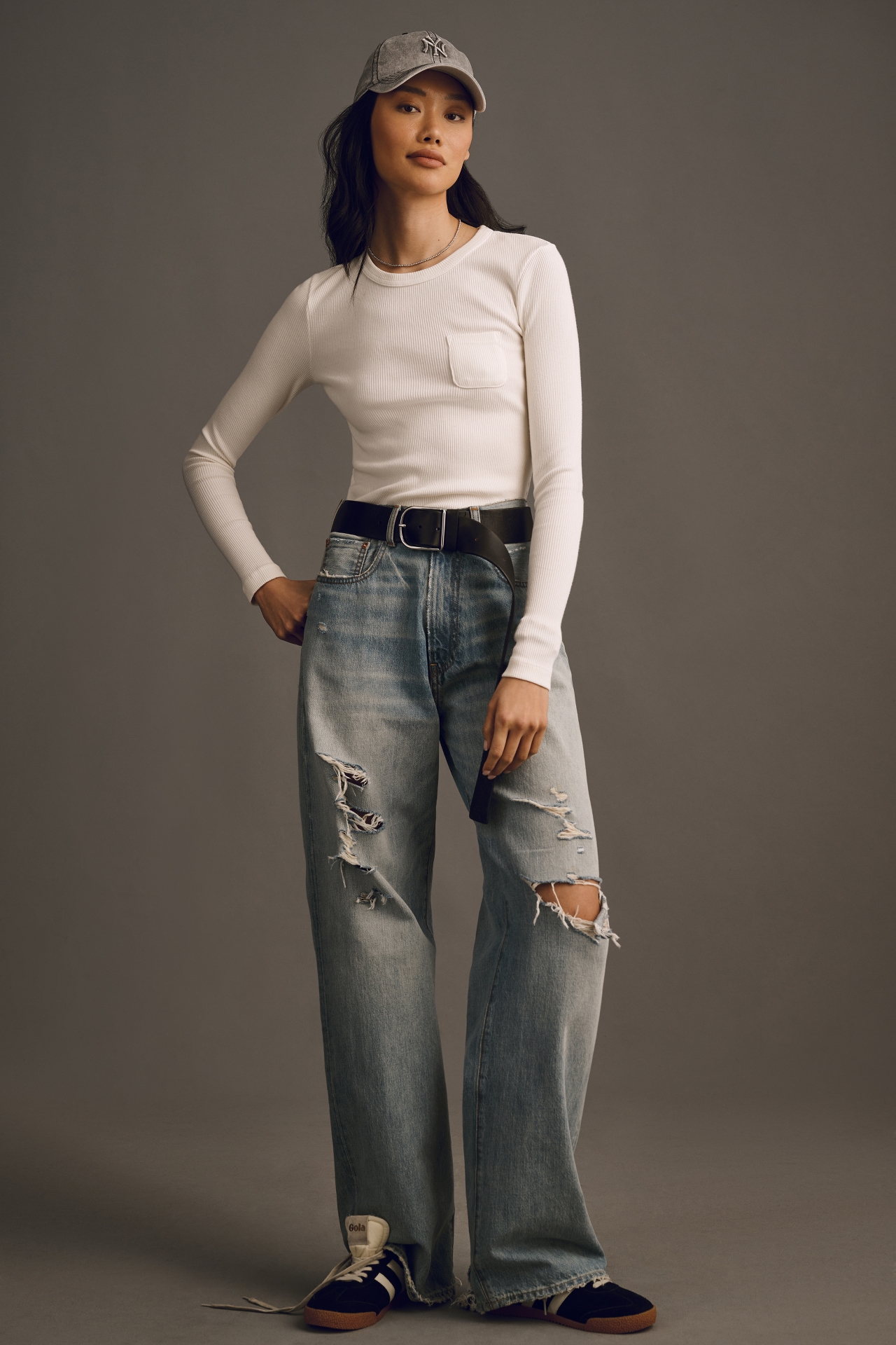 Denimist Teri High-Rise Wide-Leg Jeans