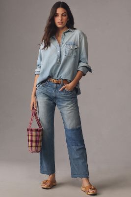 DENIMIST LUCY MID-RISE BOYFRIEND JEANS 