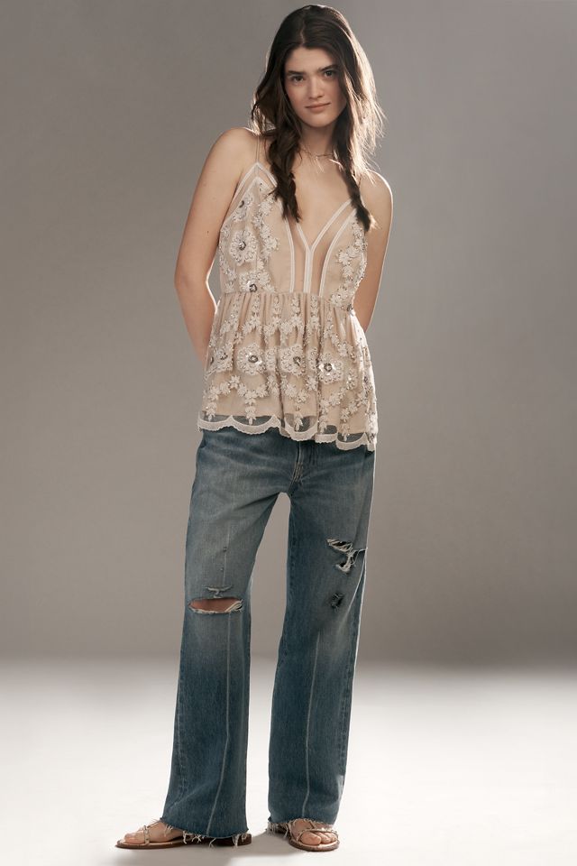 Denimist Haisley Slouch Low-Rise Wide-Leg Jeans #6