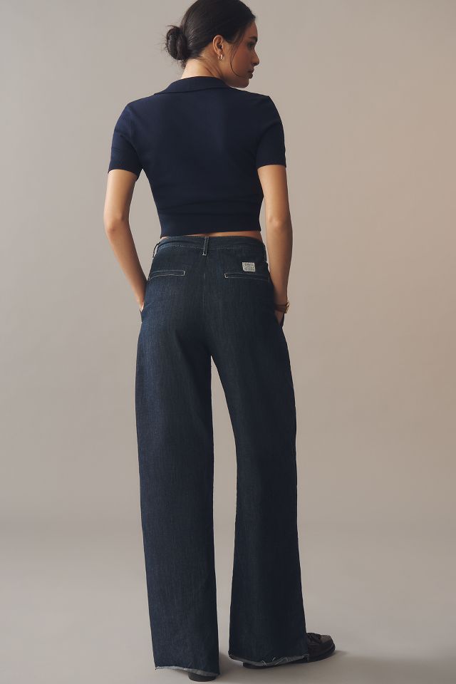 Denimist Teri Mid-Rise Wide-Leg Jeans | Anthropologie