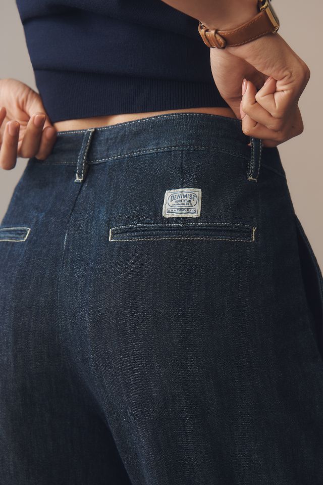 Denimist Teri Mid-Rise Wide-Leg Jeans | Anthropologie