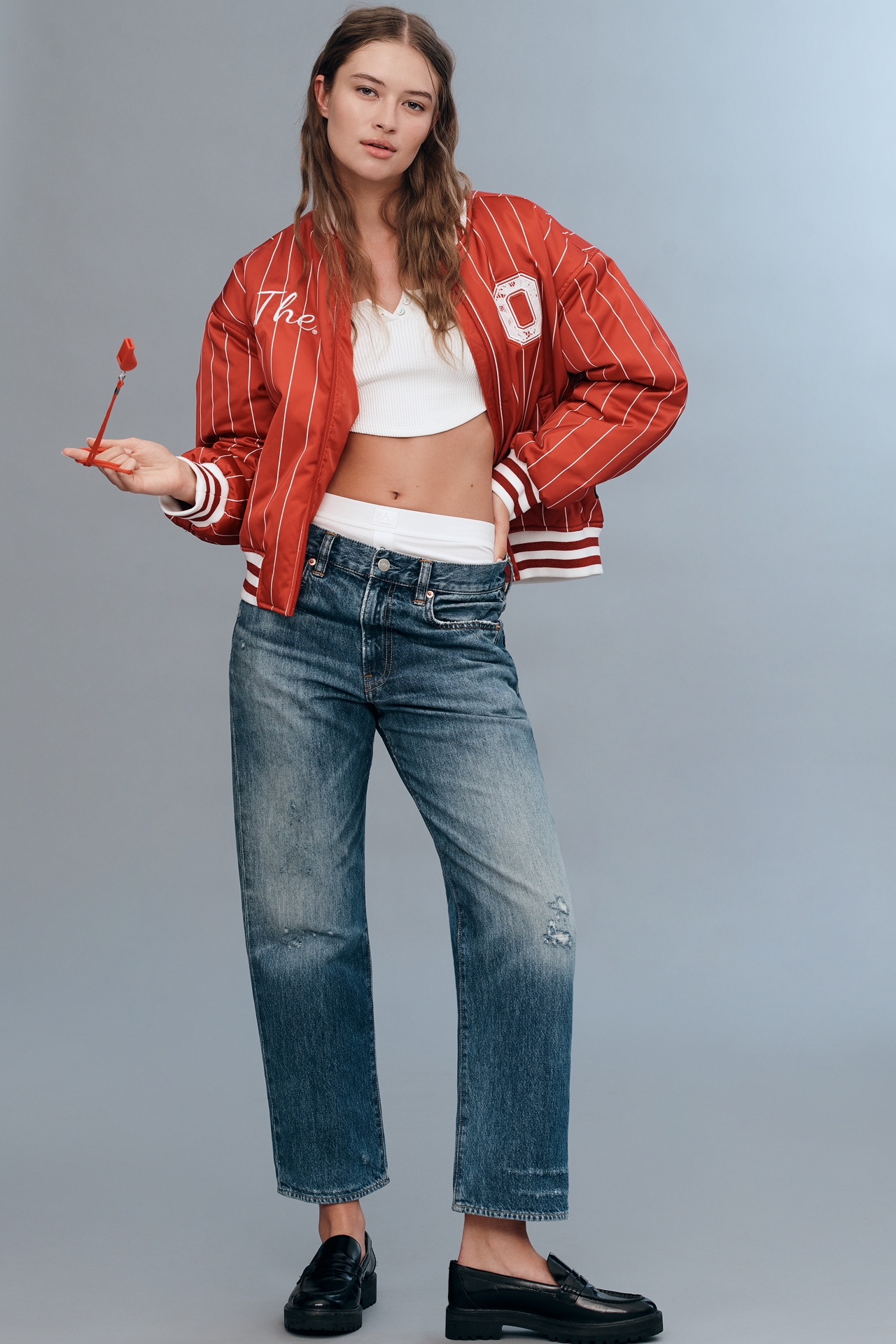 Denimist Lindsay High-Rise Slim Jeans